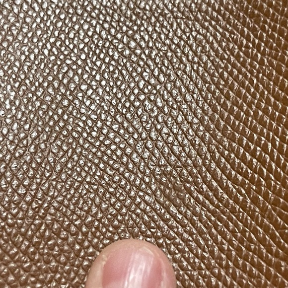 Authentic Coach Pebbled Leather Handbag - Picture 6 of 15